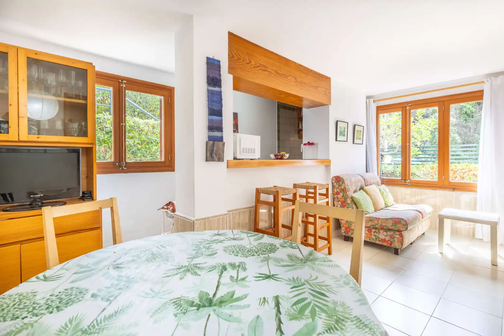 Dining room of Detached homes for sale in Pollença  with Air Conditioner, Heating and Terrace