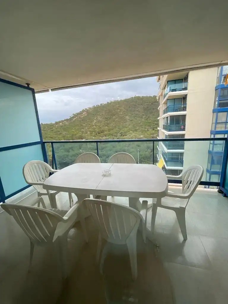 Terraza de Apartamento de alquiler en Villajoyosa / La Vila Joiosa con Aire acondicionado, Terraza y Balcón