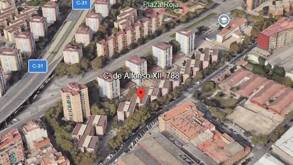 Exterior view of Flat for sale in Badalona