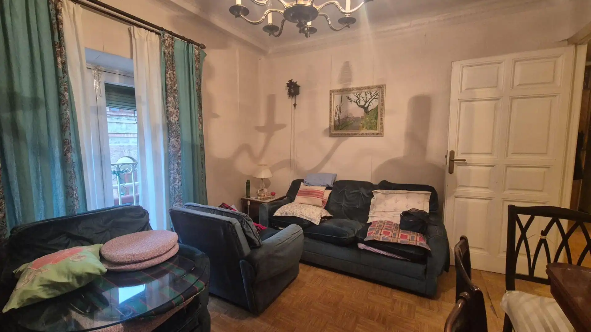 Sala de estar de Casa o chalet en venta en Cercedilla con Jardín privado, Terraza y Balcón