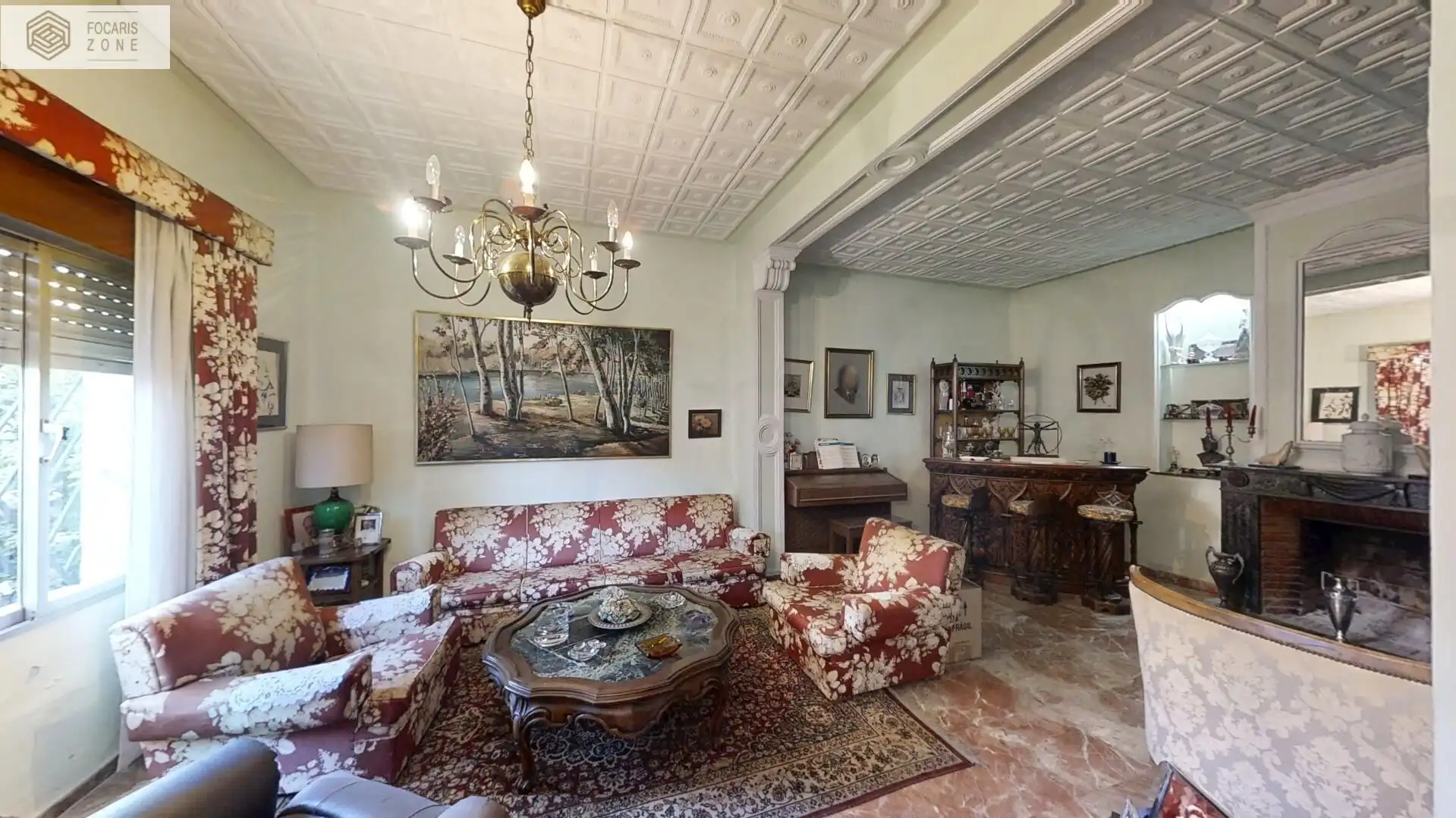 Living room of Detached homes for sale in Málaga  with Private garden, Terrace and Furnished