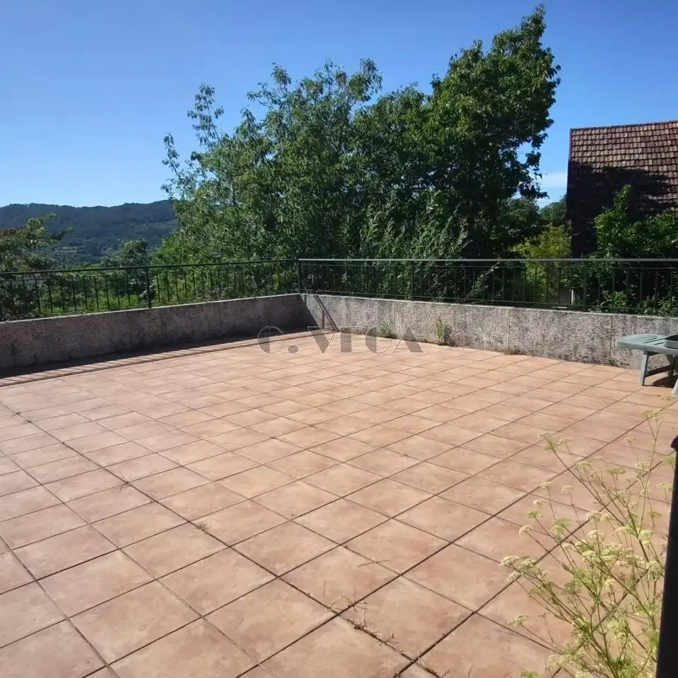 Terraza de Finca rústica en venta en Mondariz con Calefacción, Jardín privado y Terraza