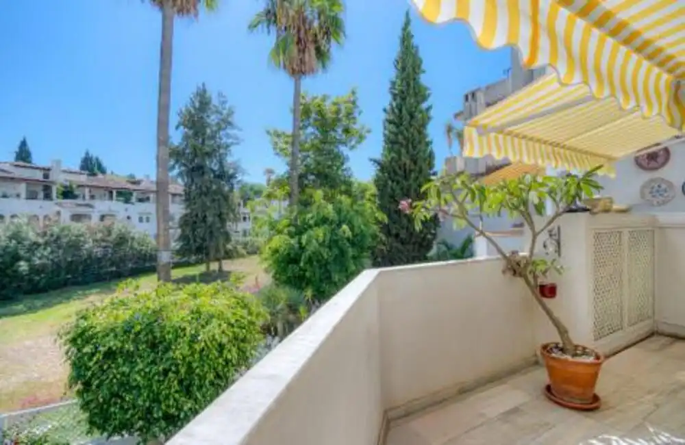 Jardín de Apartamento en venta en Marbella con Aire acondicionado, Terraza y Piscina