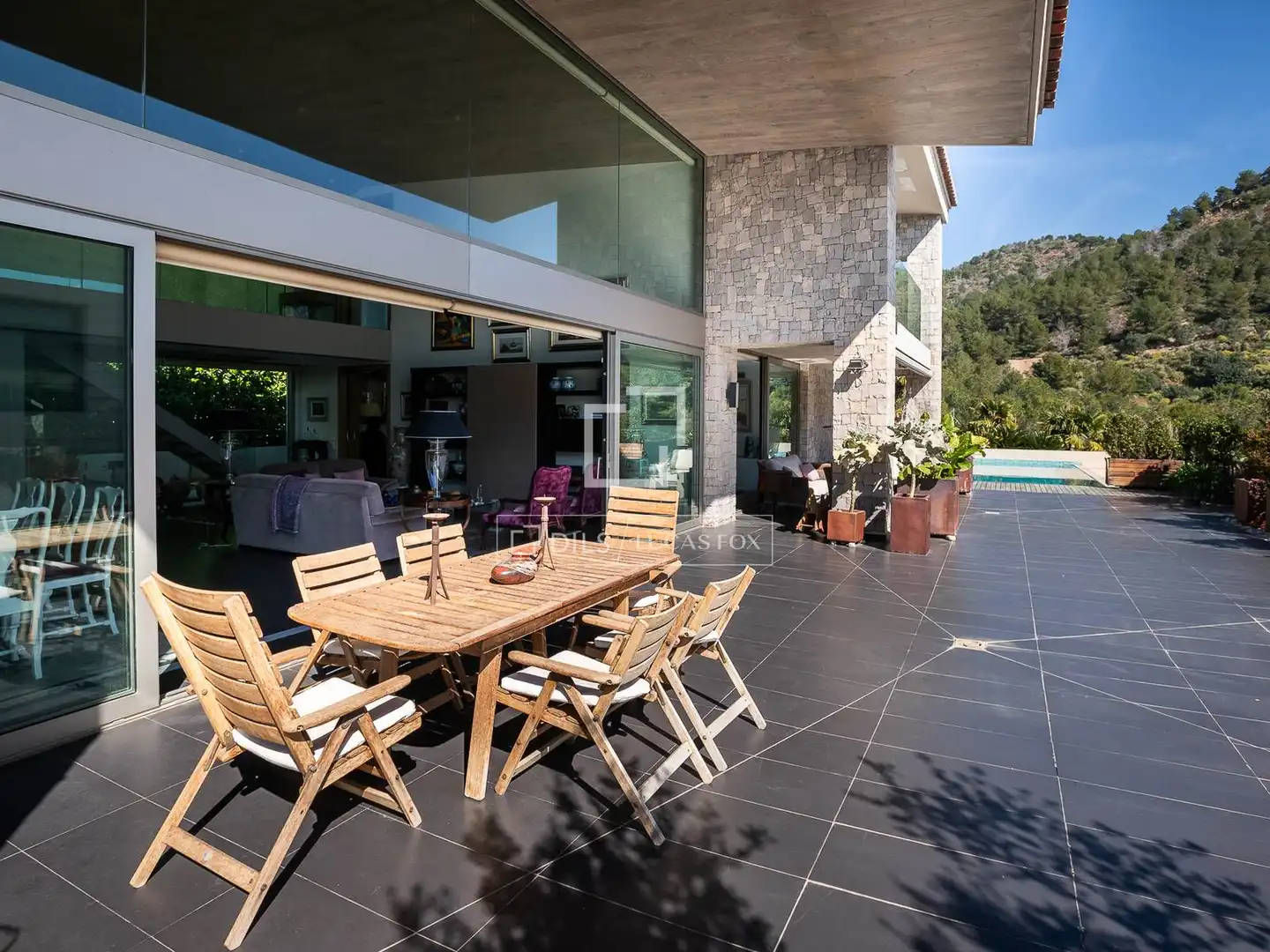 Terraza de Casa o chalet en venta en Sagunto / Sagunt con Aire acondicionado, Calefacción y Jardín privado