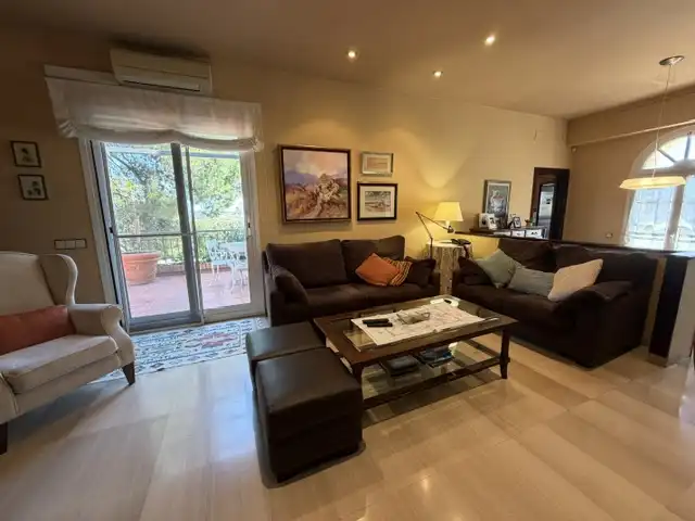 Sala d'estar de Casa o xalet en venda en Riudoms amb Calefacció i Terrassa