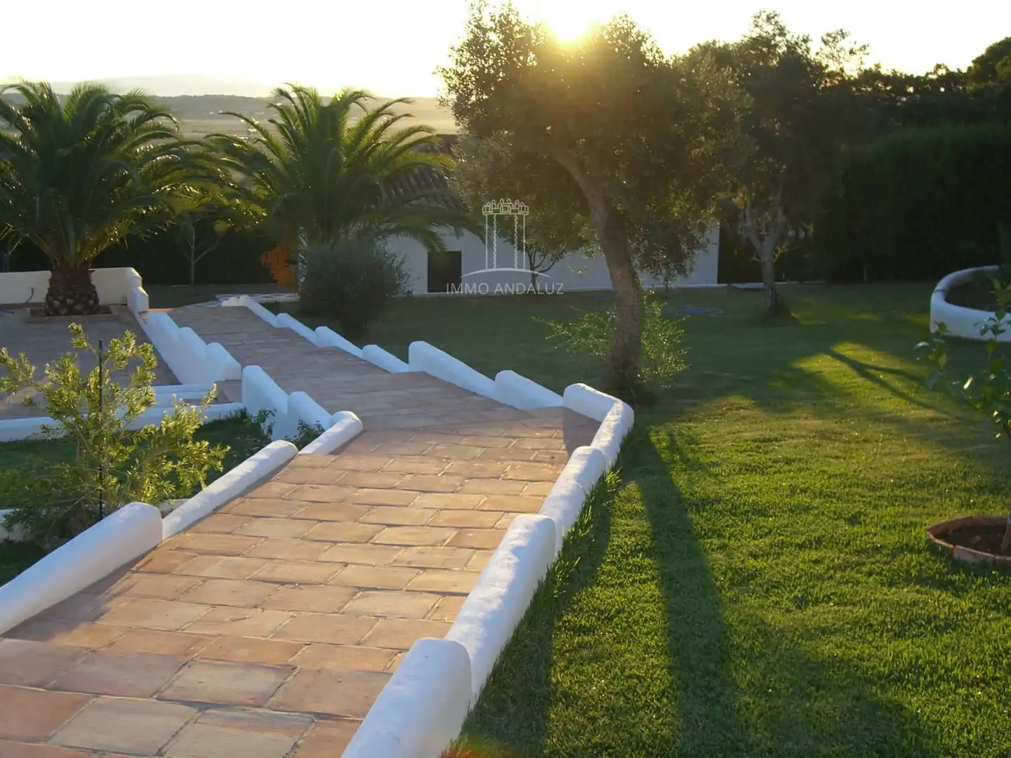 Jardí de Casa o xalet en venda en Vejer de la Frontera amb Aire condicionat i Piscina
