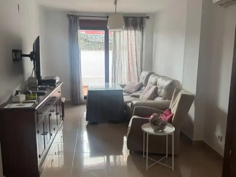 Sala d'estar de Casa adosada en venda en San Miguel
