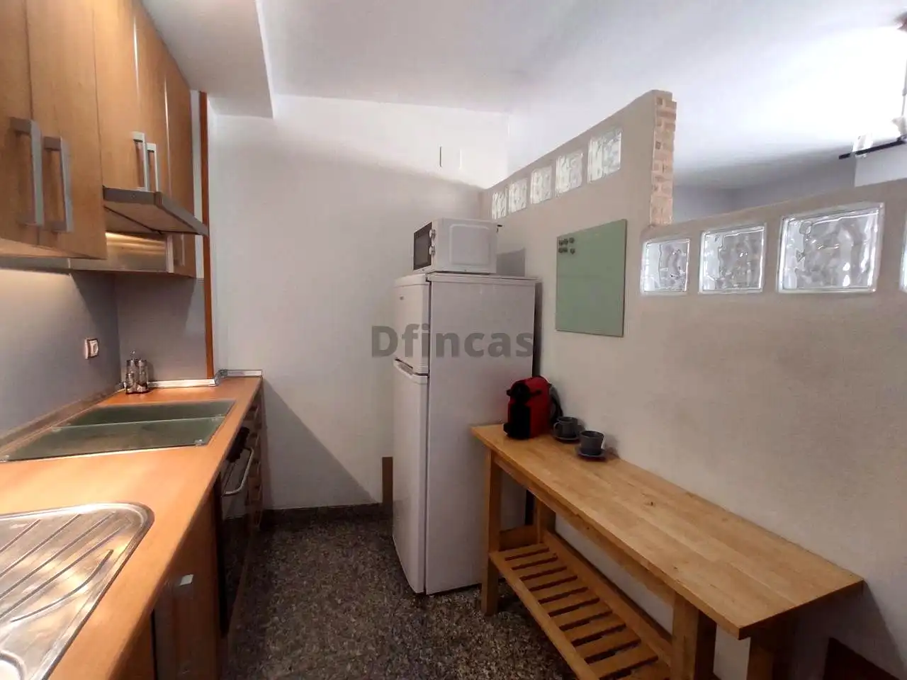 Cocina de Apartamento de alquiler en Teruel con Calefacción, Terraza y Trastero