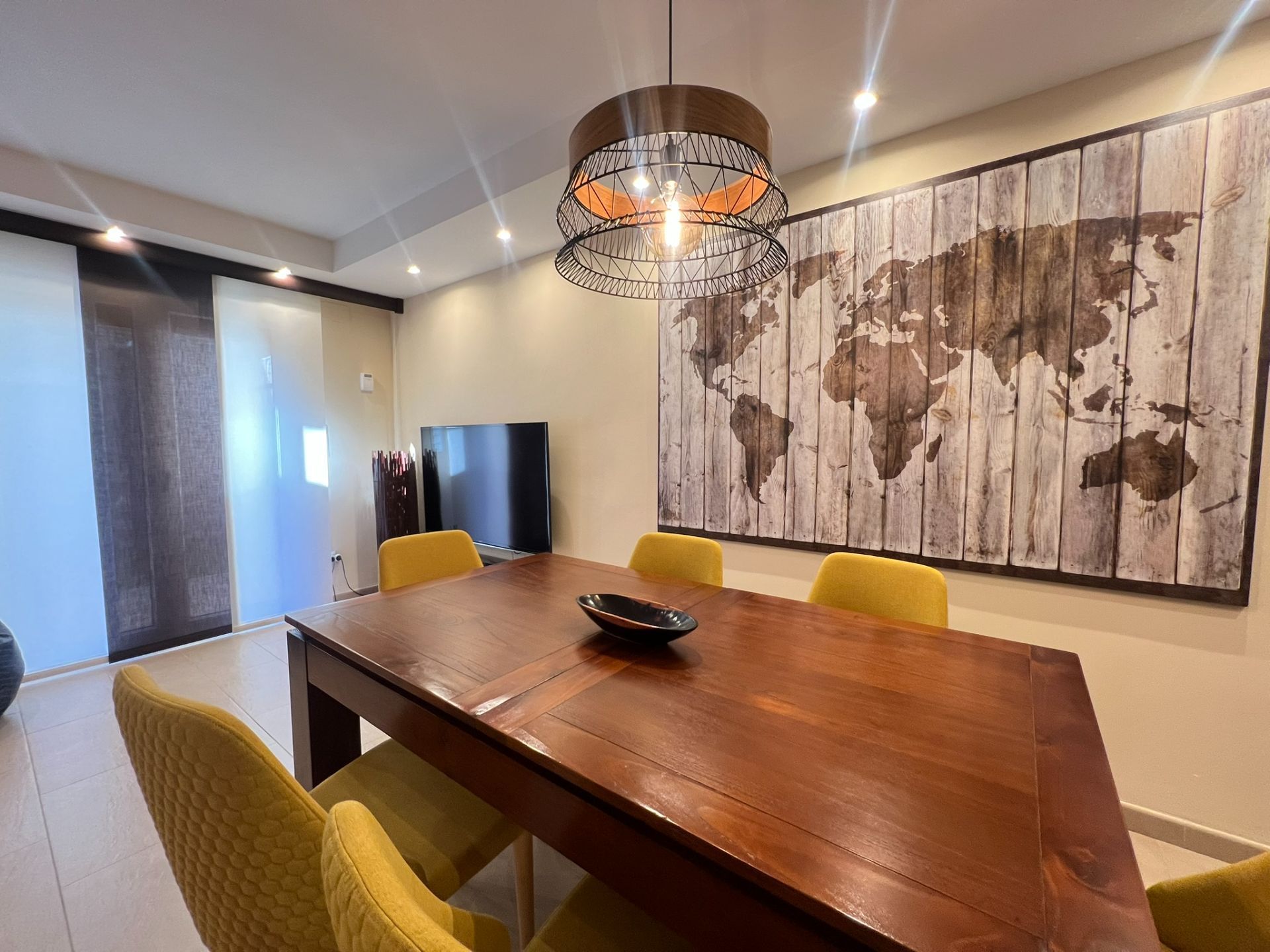 Dining room of Single-family semi-detached for sale in Alcoy / Alcoi  with Heating, Terrace and Storage room