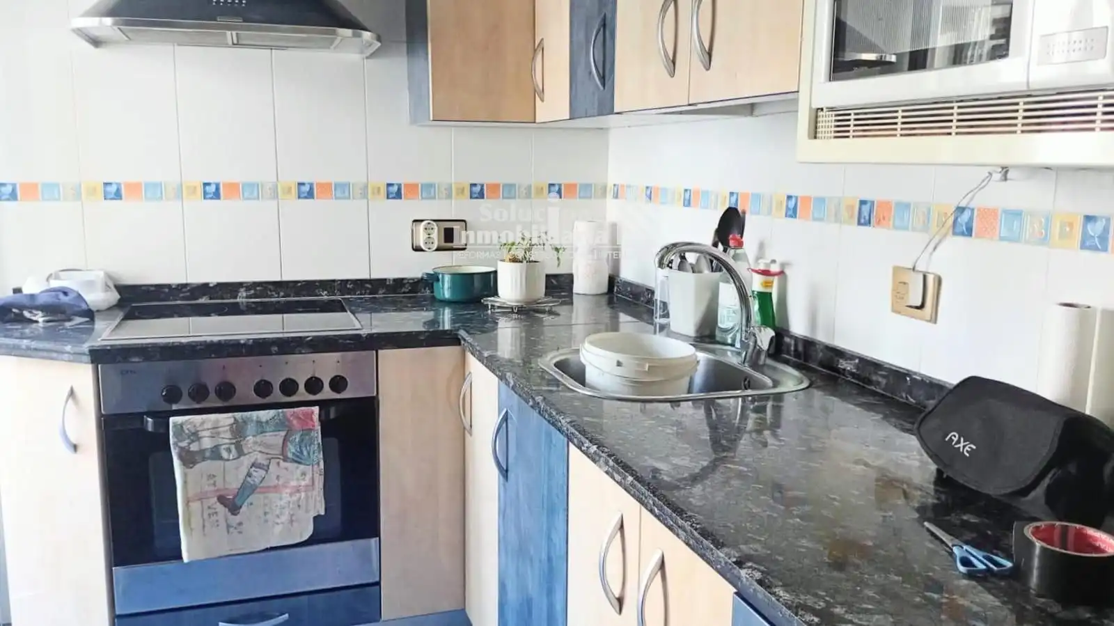 Kitchen of Flat for rent in Salamanca  with Heating, Terrace and Furnished