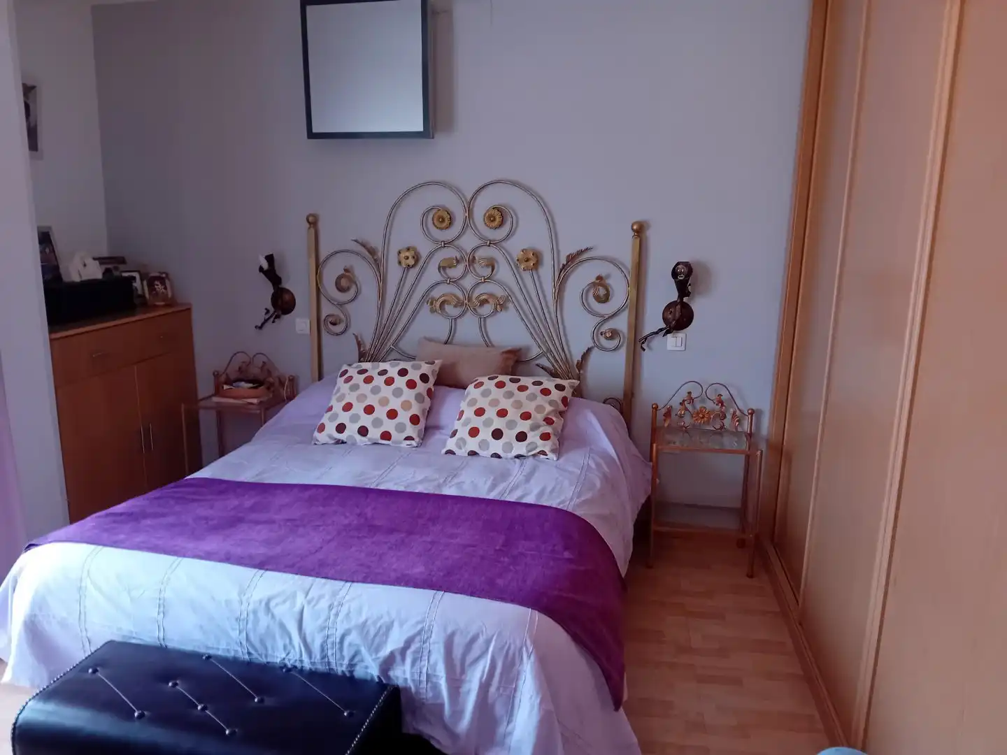 Schlafzimmer von Country house zum Verkauf in Viso del Marqués mit Heizung, Terrasse und Abstellraum