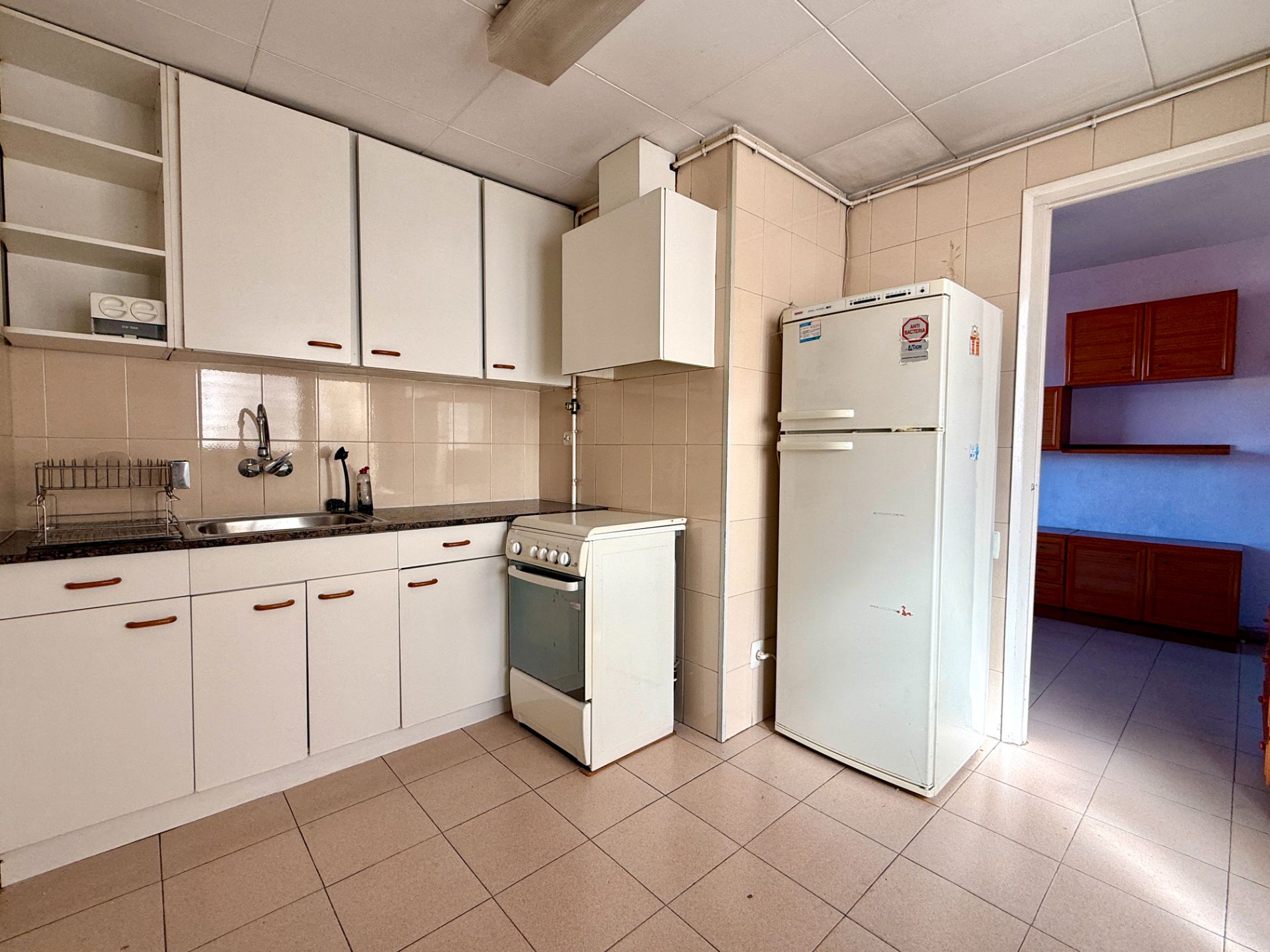 Kitchen of Attic for sale in  Barcelona Capital  with Air Conditioner and Heating