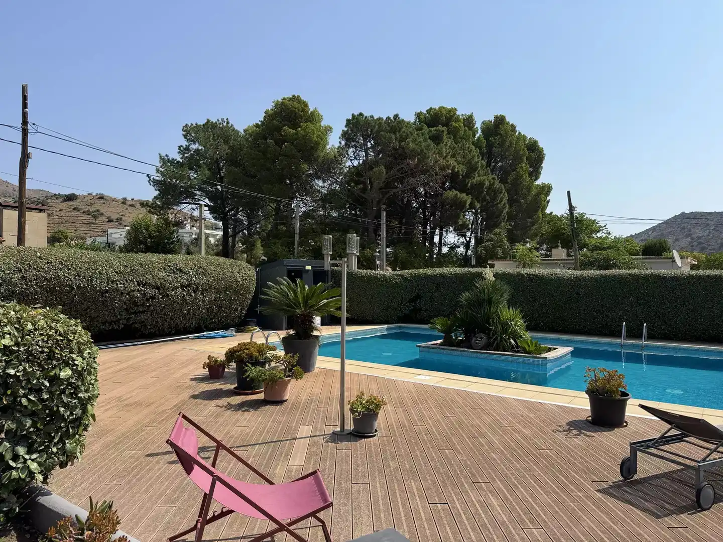 Piscina de Casa o xalet en venda en Colera amb Aire condicionat, Calefacció i Jardí privat