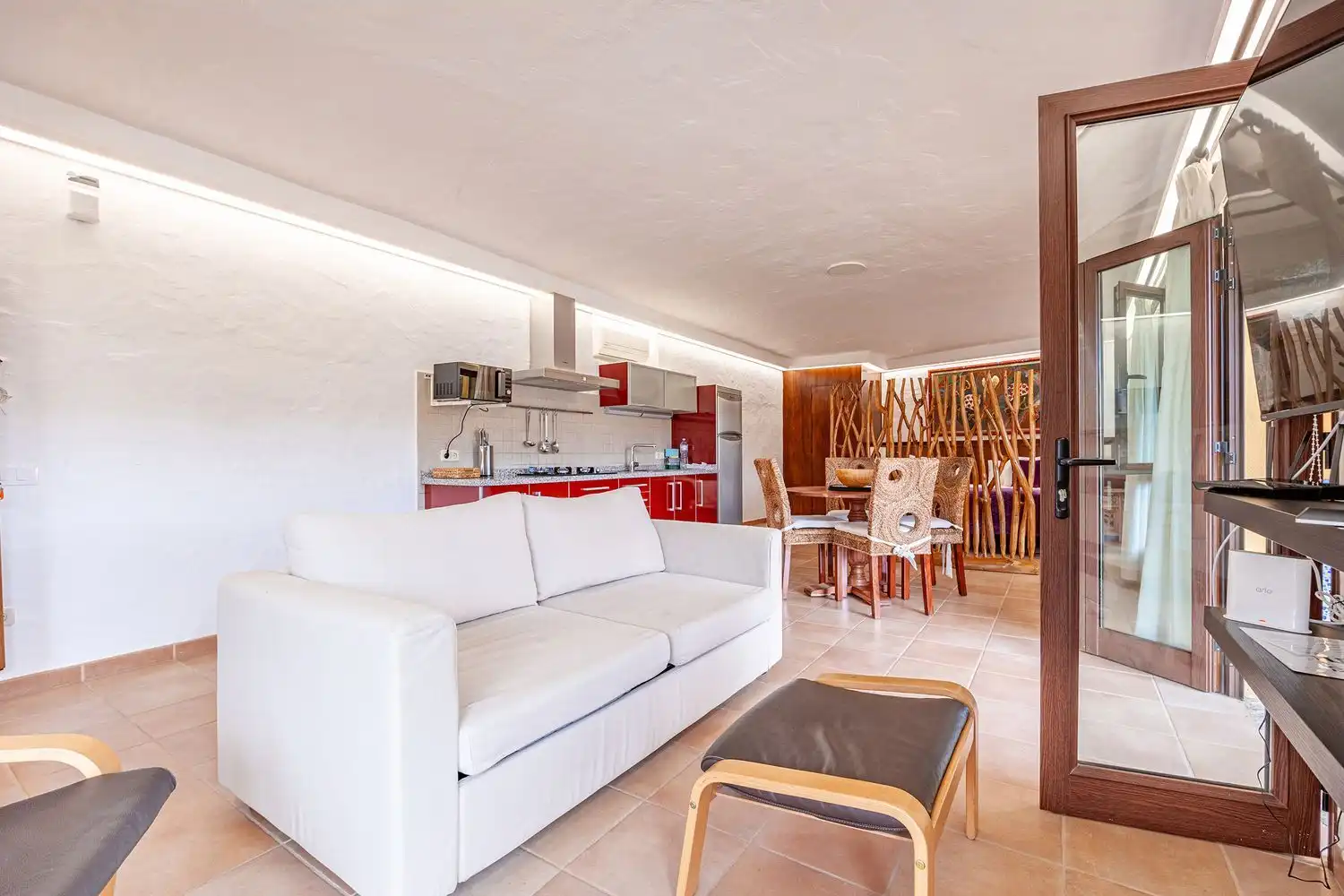 Sala de estar de Casa o chalet en venta en Telde con Jardín privado, Terraza y Piscina