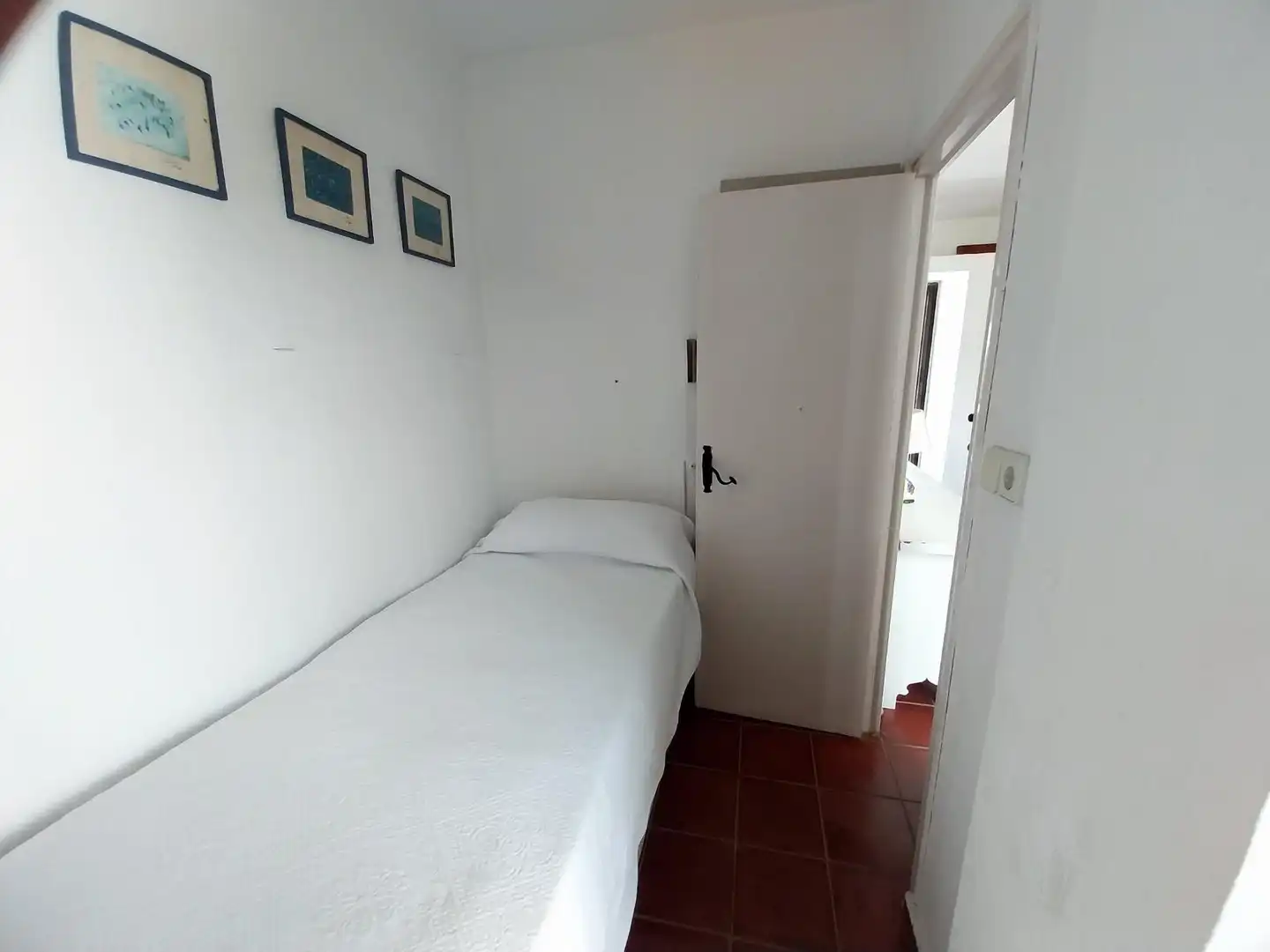 Dormitori de Casa o xalet de lloguer en Mijas amb Jardí privat, Terrassa i Moblat