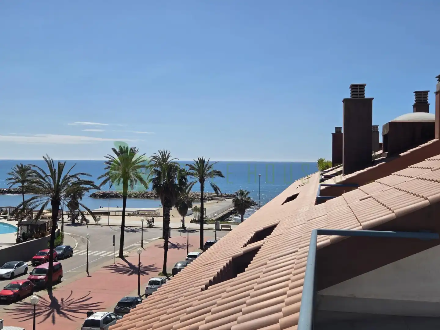 Exterior view of Attic for sale in Sitges  with Air Conditioner, Heating and Terrace