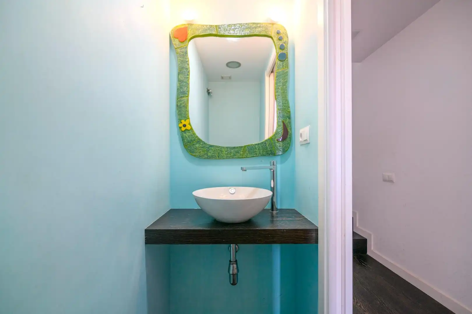 Bany de Casa o xalet en venda en Santpedor amb Calefacció, Jardí privat i Parquet