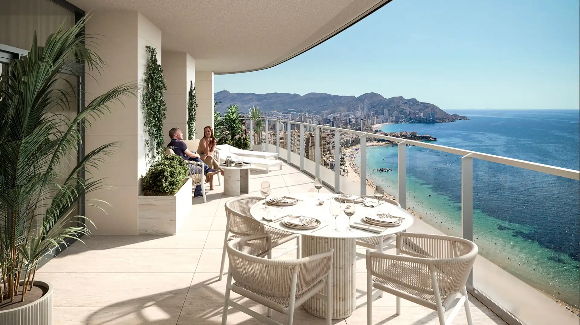 Terrassa de Àtic en venda en Benidorm amb Aire condicionat, Terrassa i Piscina