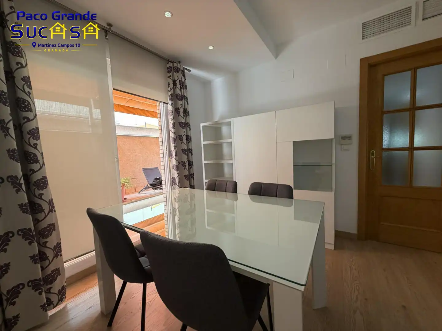 Esszimmer von Wohnung zur Miete in Granada mit Klimaanlage, Heizung und Terrasse