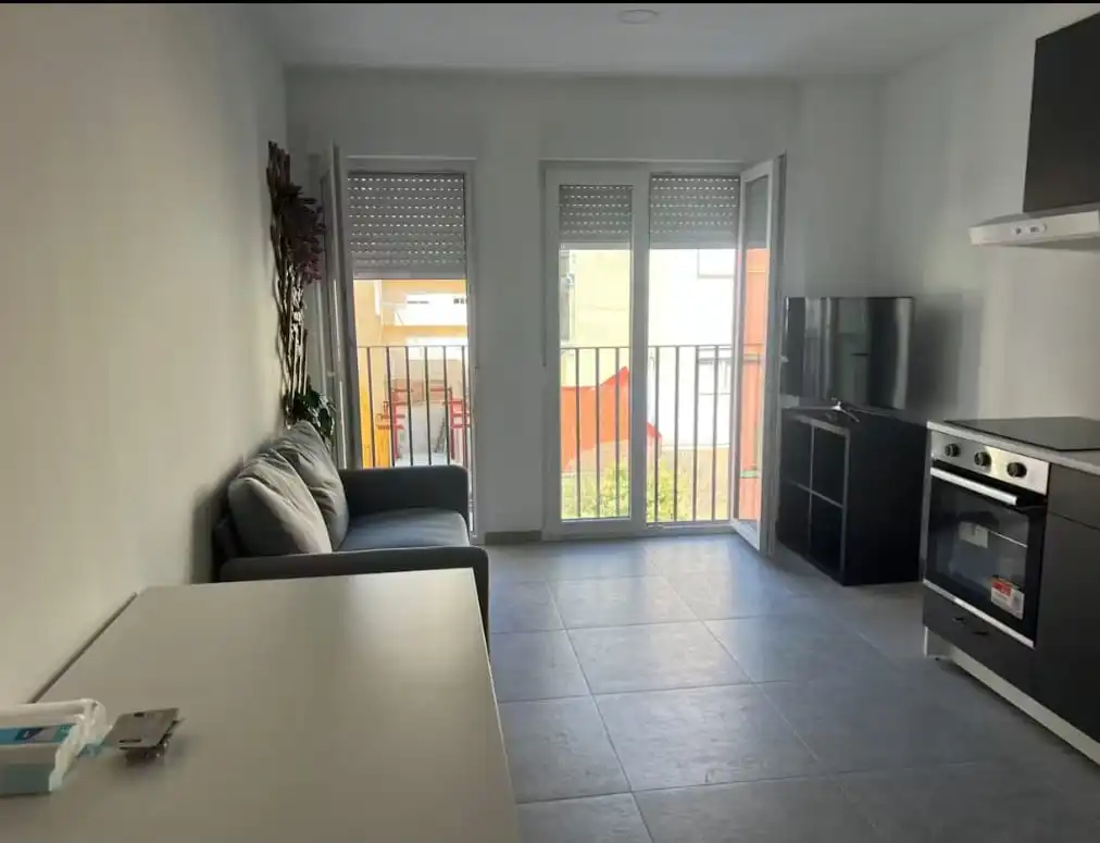 Living room of Flat for rent in Valencia  with Air Conditioner, Heating and Terrace
