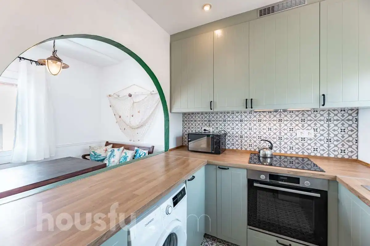 Cocina de Piso en venta en Sitges con Trastero, Amueblado y Piscina comunitaria