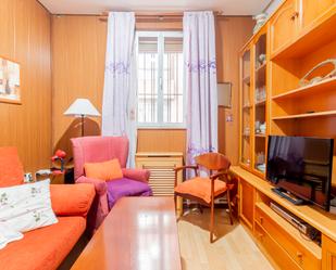 Living room of Flat for sale in  Madrid Capital  with Heating