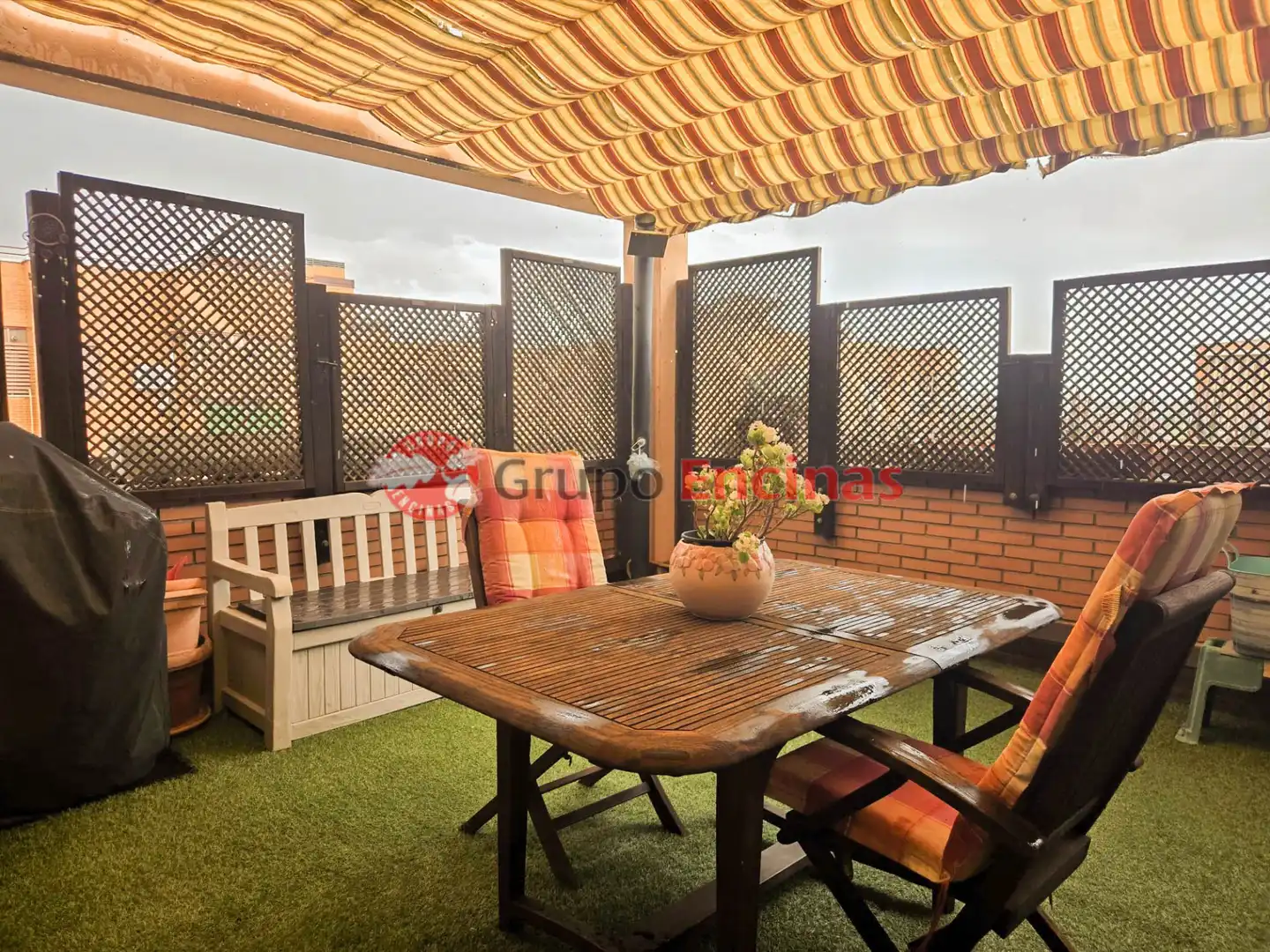 Terraza de Ático en venta en Parla con Aire acondicionado, Calefacción y Jardín privado