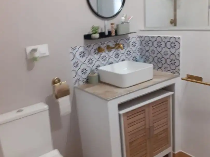 Bany de Planta baixa en venda en Zorita amb Jardí privat i Moblat