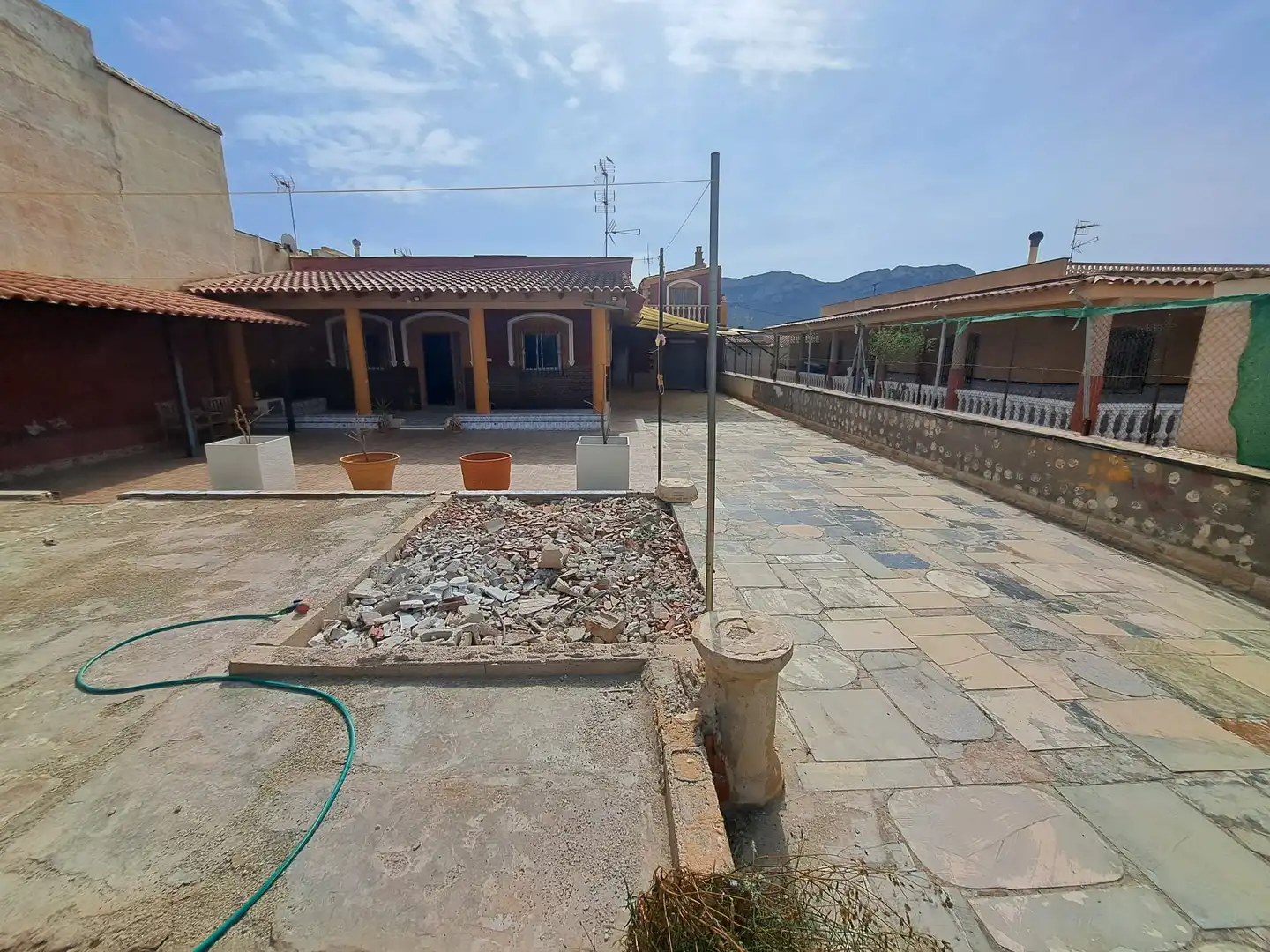 Terrasse von Einfamilien-Reihenhaus zum Verkauf in Águilas
