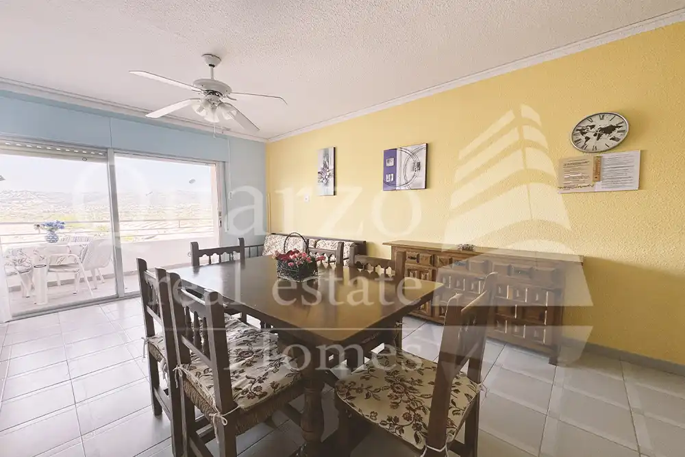 Comedor de Apartamento en venta en Peñíscola / Peníscola con Aire acondicionado, Calefacción y Amueblado