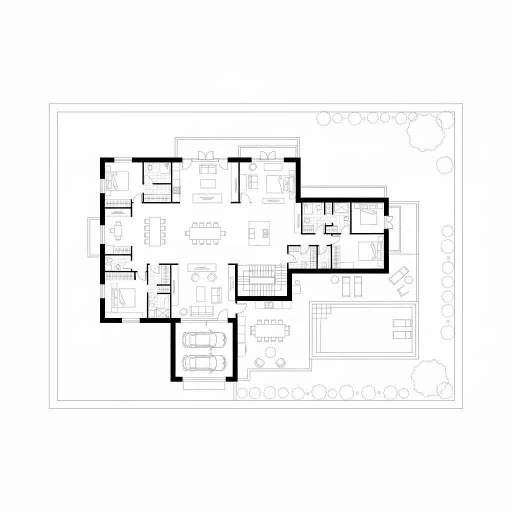Villa mit Pool zum Verkauf in Urbanización Los Flamingos 104, imagen 47