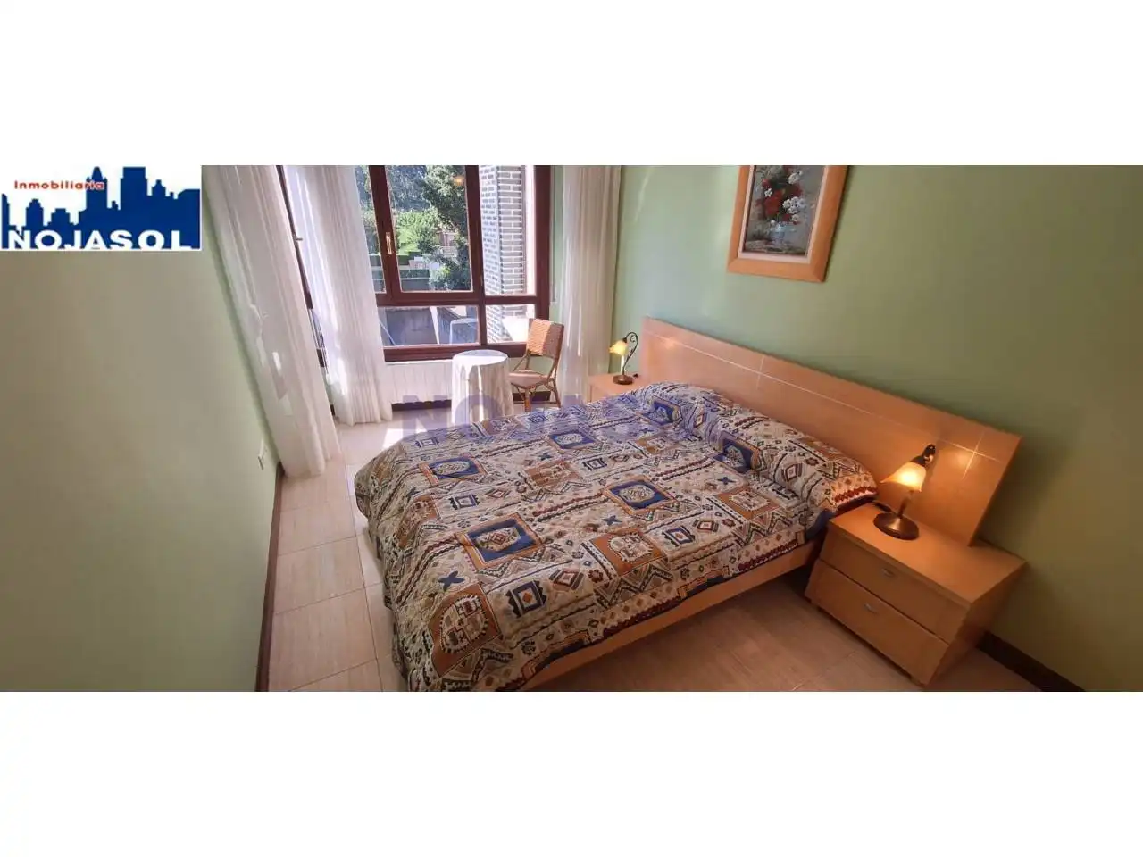 Habitación de Apartamento de alquiler en Noja con Calefacción, Terraza y Amueblado