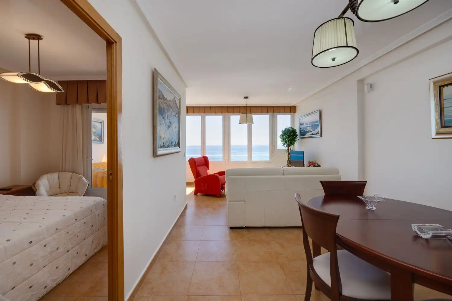 Sala de estar de Ático en venta en Torrevieja con Amueblado