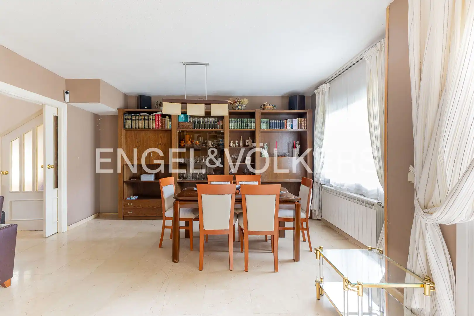 Dining room of Houses for sale in San Lorenzo de El Escorial  with Heating and Private garden