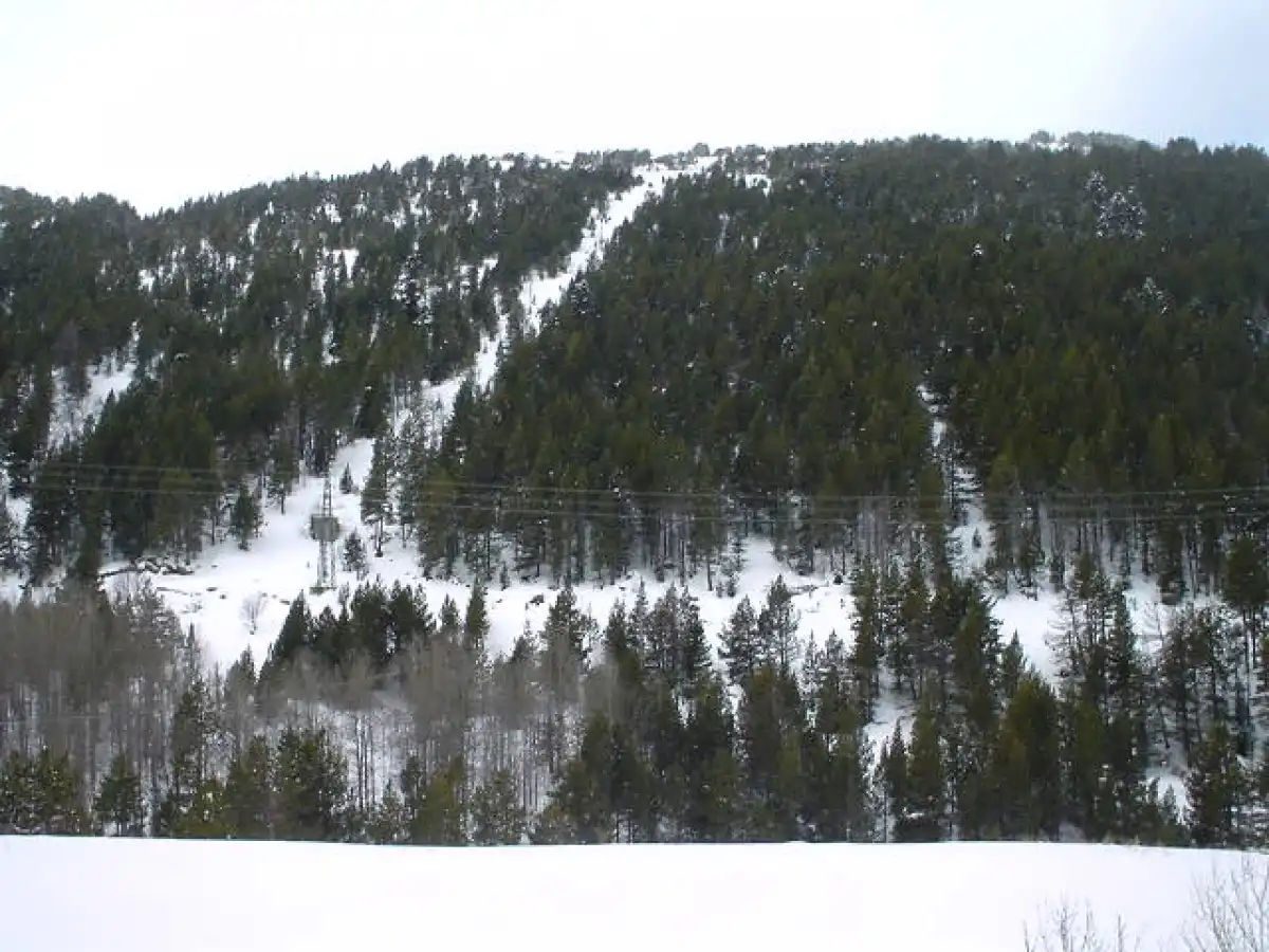 Vista exterior de Piso en venta en Canillo con Calefacción, Parquet y Amueblado
