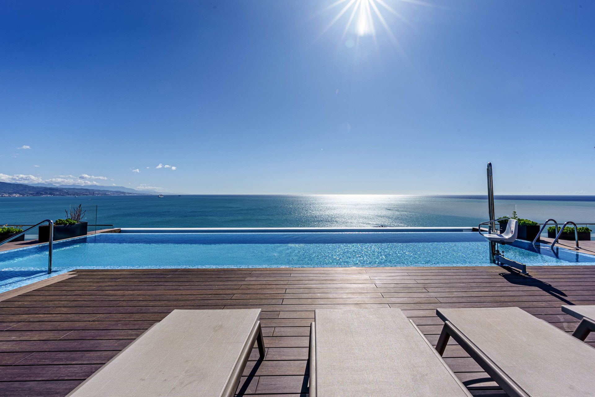 Piscina de Apartamento en venta en Málaga Capital con Aire acondicionado, Jardín privado y Terraza