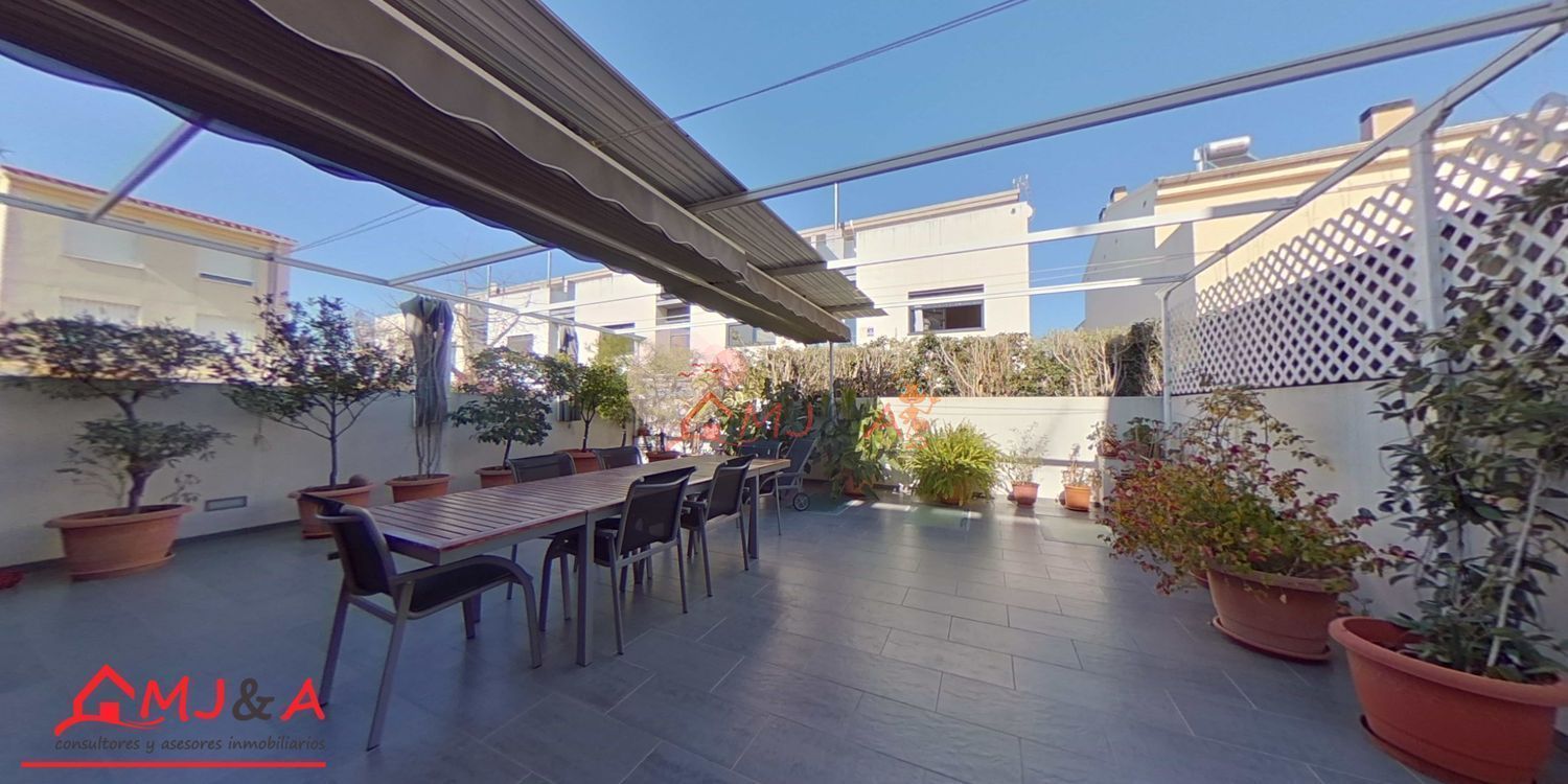 Terrace of Single-family semi-detached for sale in Castellón de la Plana / Castelló de la Plana  with Air Conditioner, Heating and Terrace