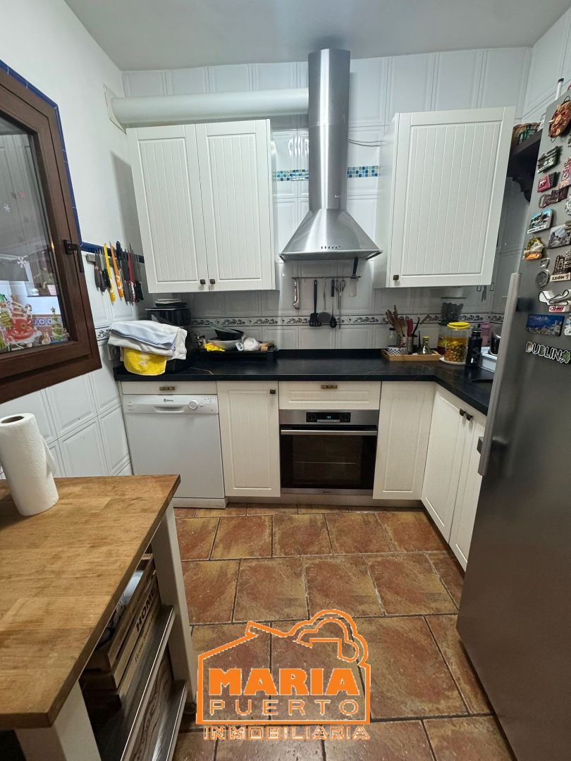 Cuina de Casa adosada en venda en Málaga Capital amb Terrassa