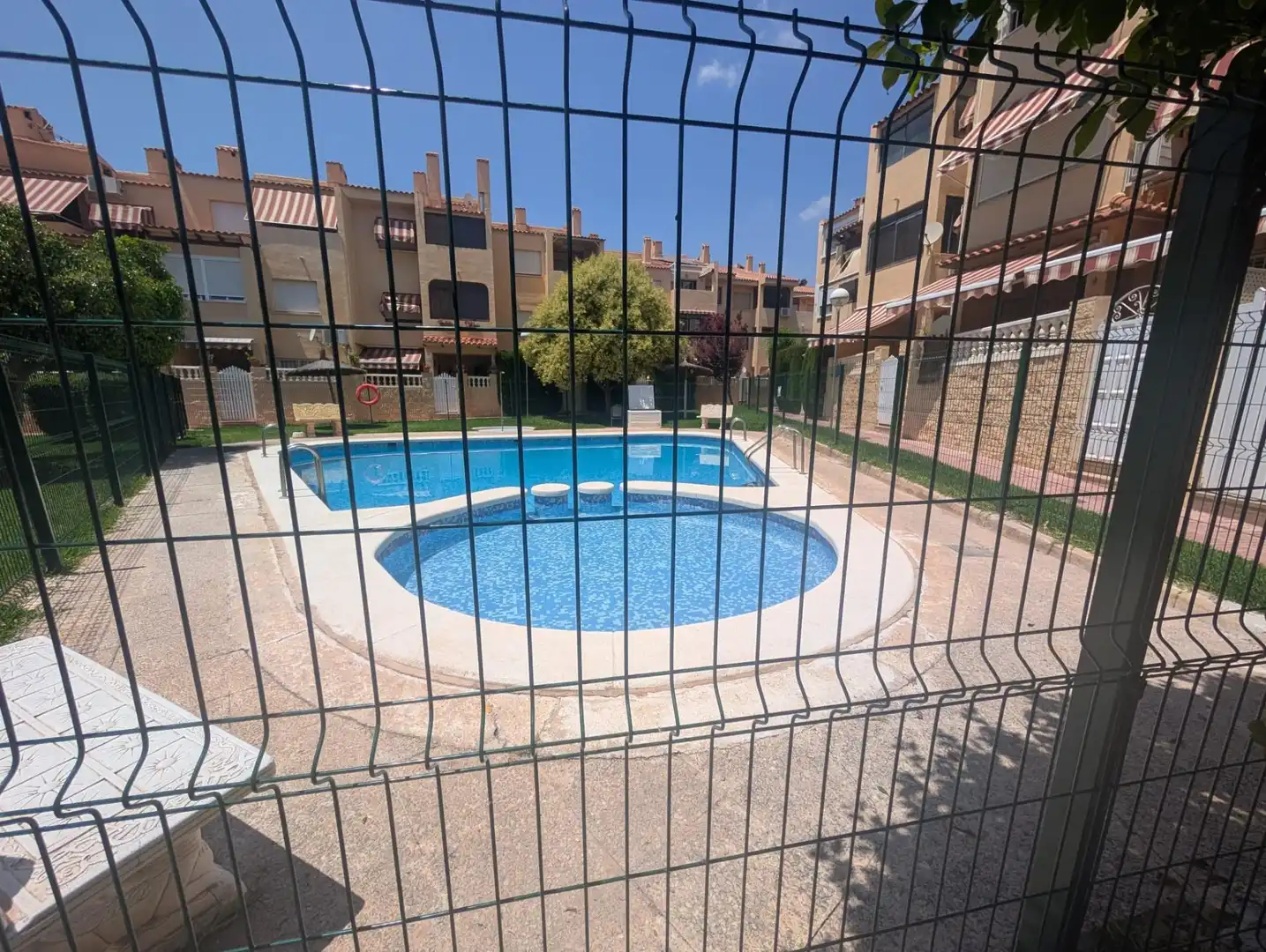 Swimming pool of Houses for sale in San Vicente del Raspeig / Sant Vicent del Raspeig  with Air Conditioner, Heating and Terrace