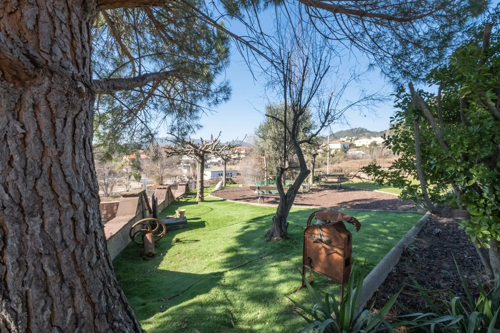 Jardín de Finca rústica en venta en Bigues i Riells del Fai con Aire acondicionado y Calefacción