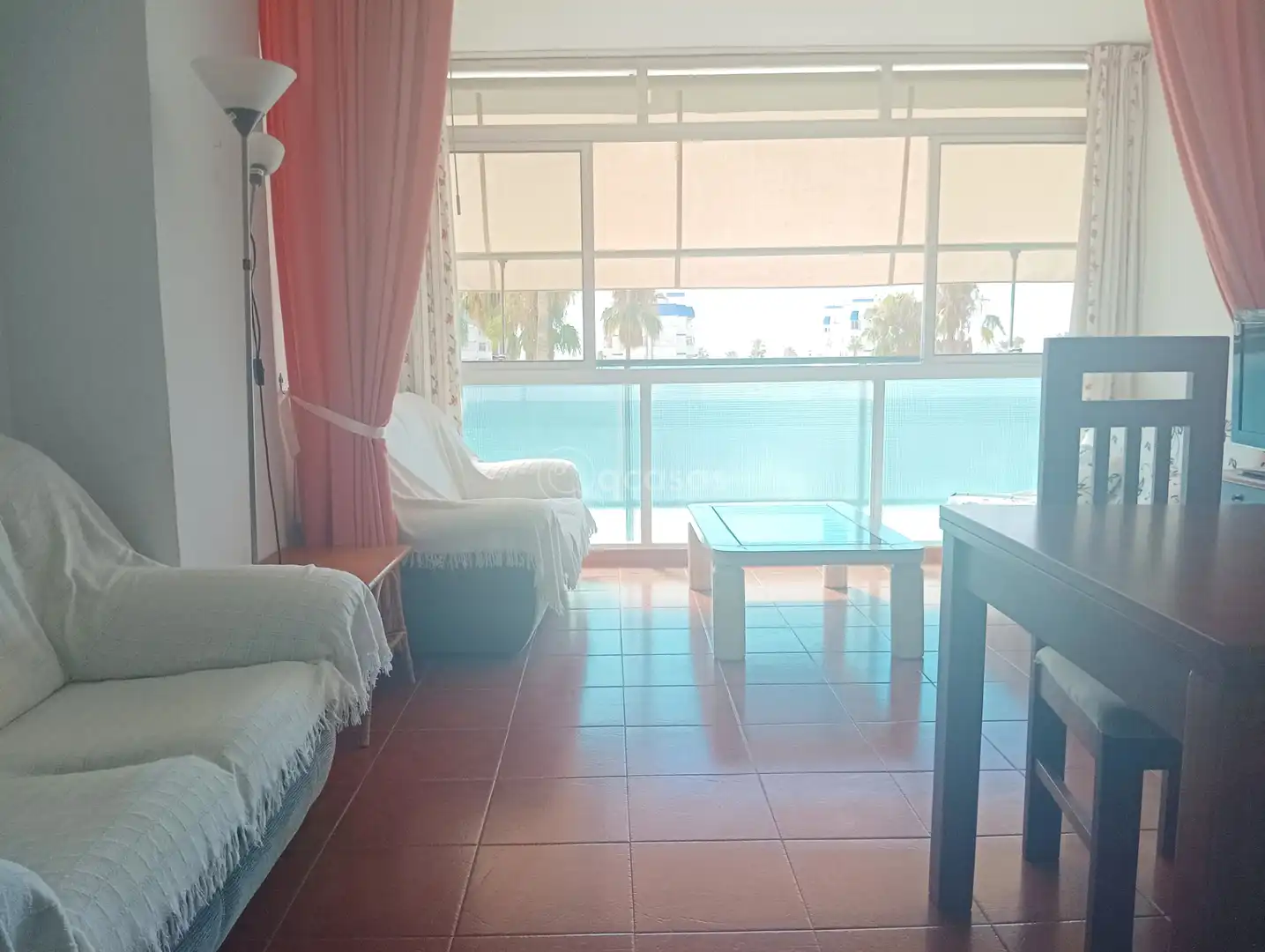 Sala de estar de Apartamento en venta en Benalmádena con Aire acondicionado, Amueblado y Horno