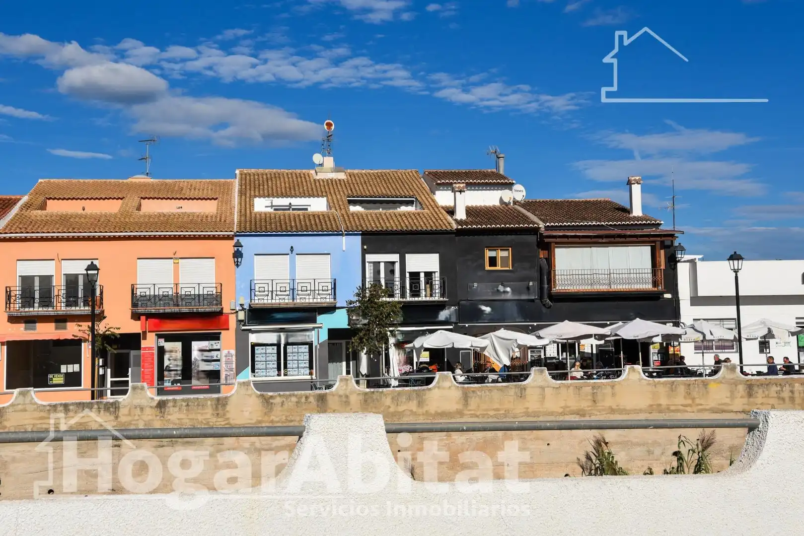 Exterior view of Flat for sale in Els Poblets  with Air Conditioner and Furnished