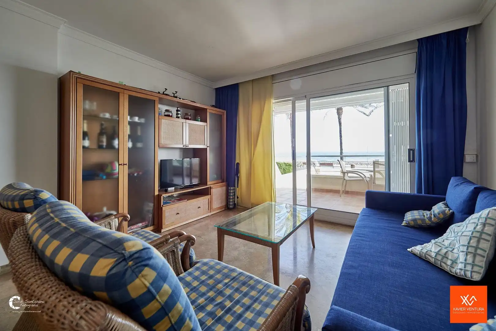 Living room of Apartments for sale in Calafell  with Air Conditioner, Heating and Private garden
