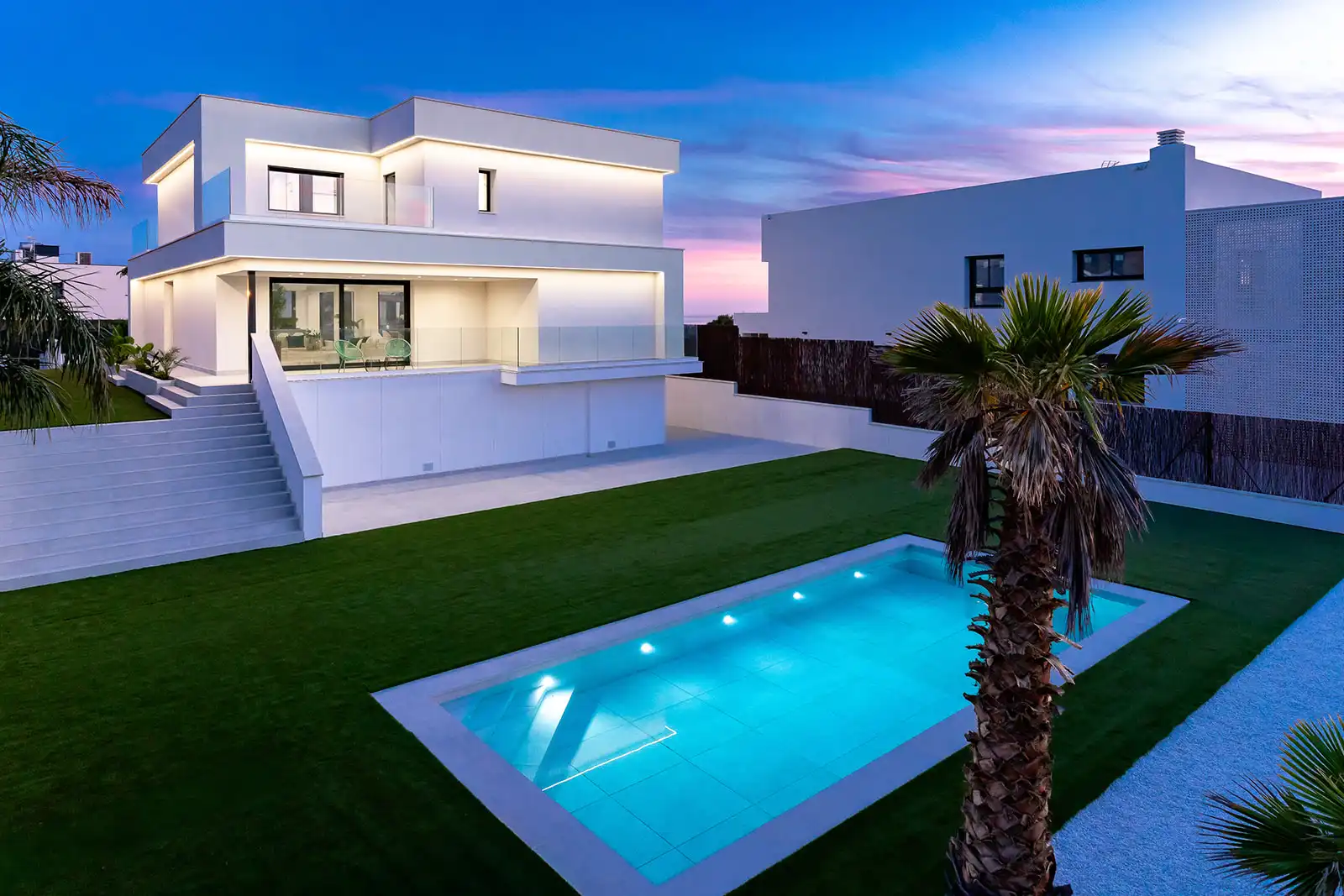 Swimming pool of Houses for sale in Sitges  with Air Conditioner, Heating and Private garden