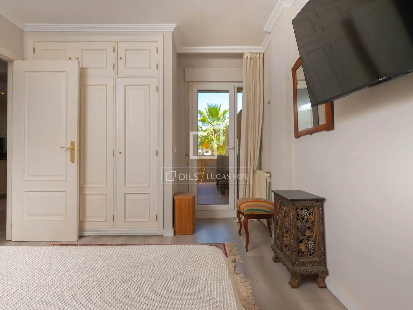 Schlafzimmer von Wohnung zum Verkauf in Eivissa mit Klimaanlage, Privatgarten und Terrasse