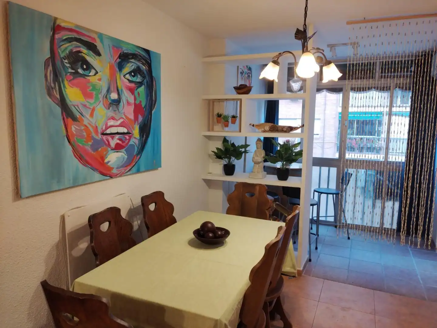Comedor de Piso de alquiler en Granada con Aire acondicionado y Amueblado