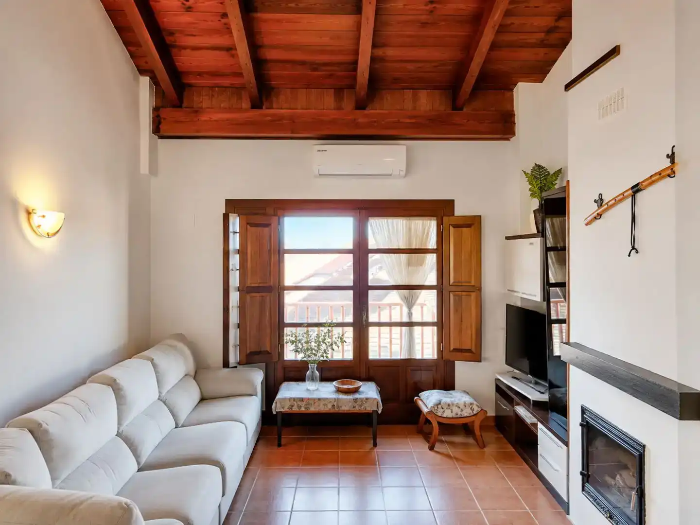 Sala de estar de Piso en venta en Jaca con Aire acondicionado y Piscina