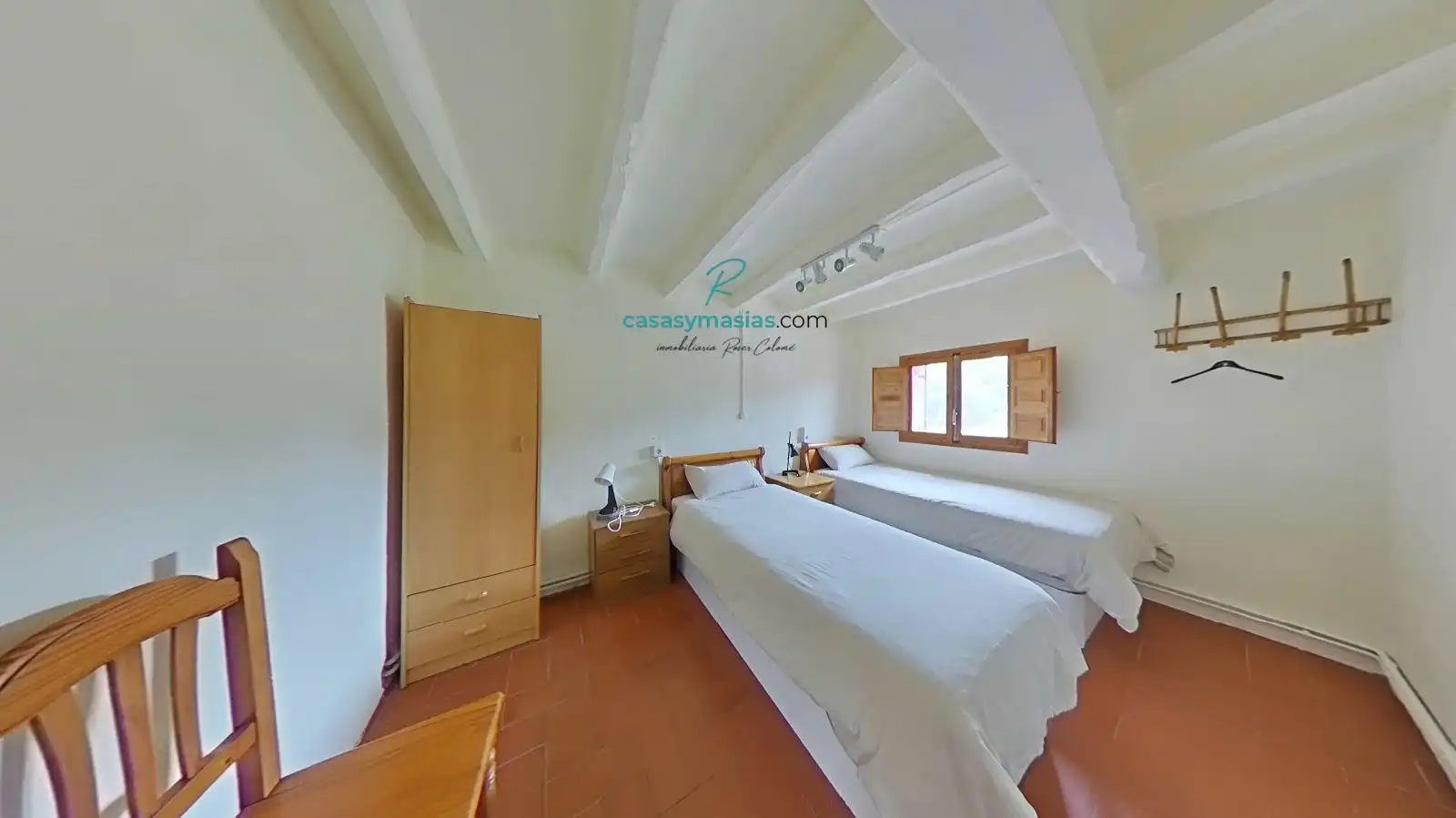Dormitori de Finca rústica en venda en Sant Martí Sarroca amb Calefacció, Jardí privat i Parquet