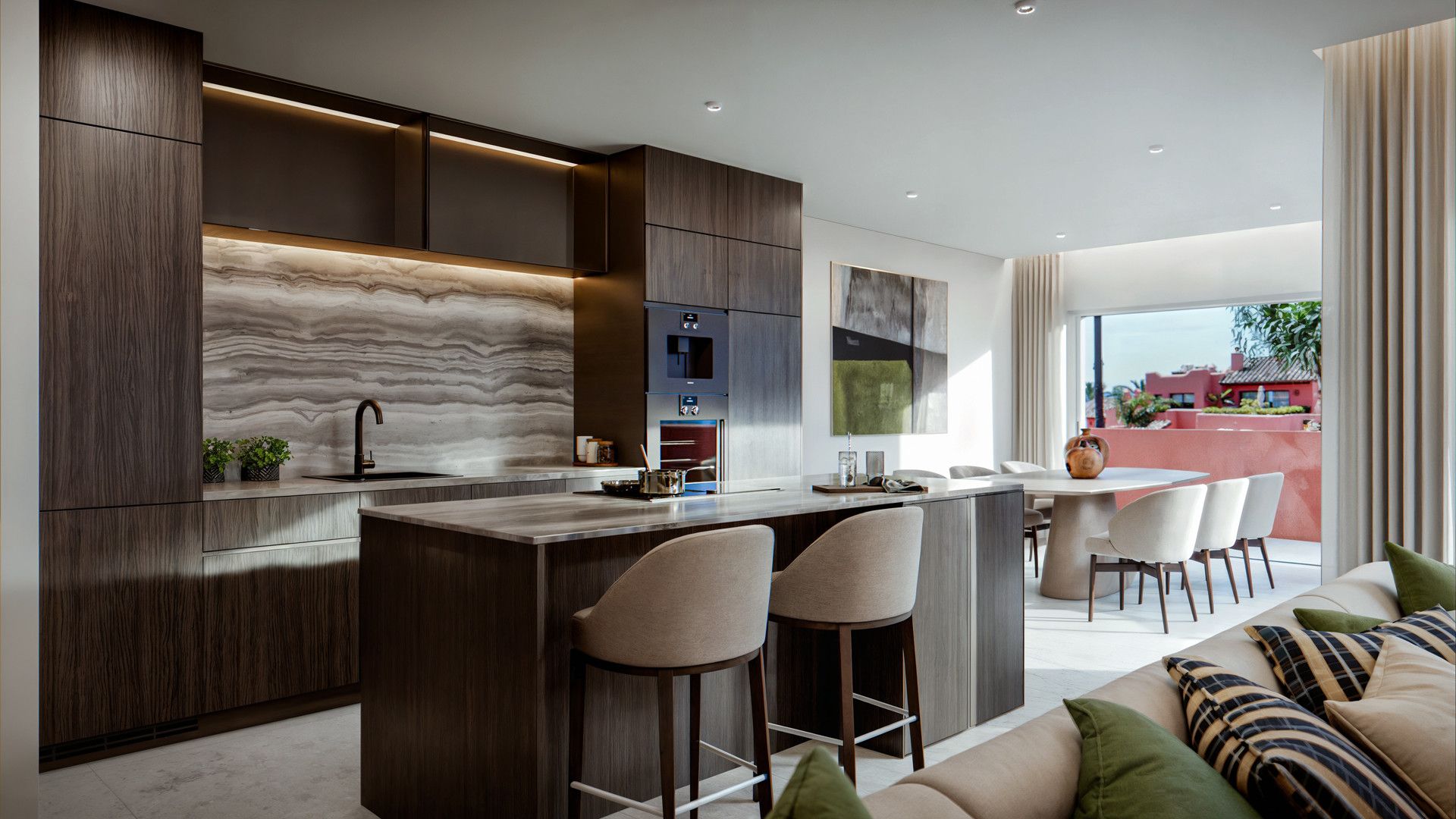 Kitchen of Attic for sale in Estepona  with Air Conditioner, Terrace and Storage room