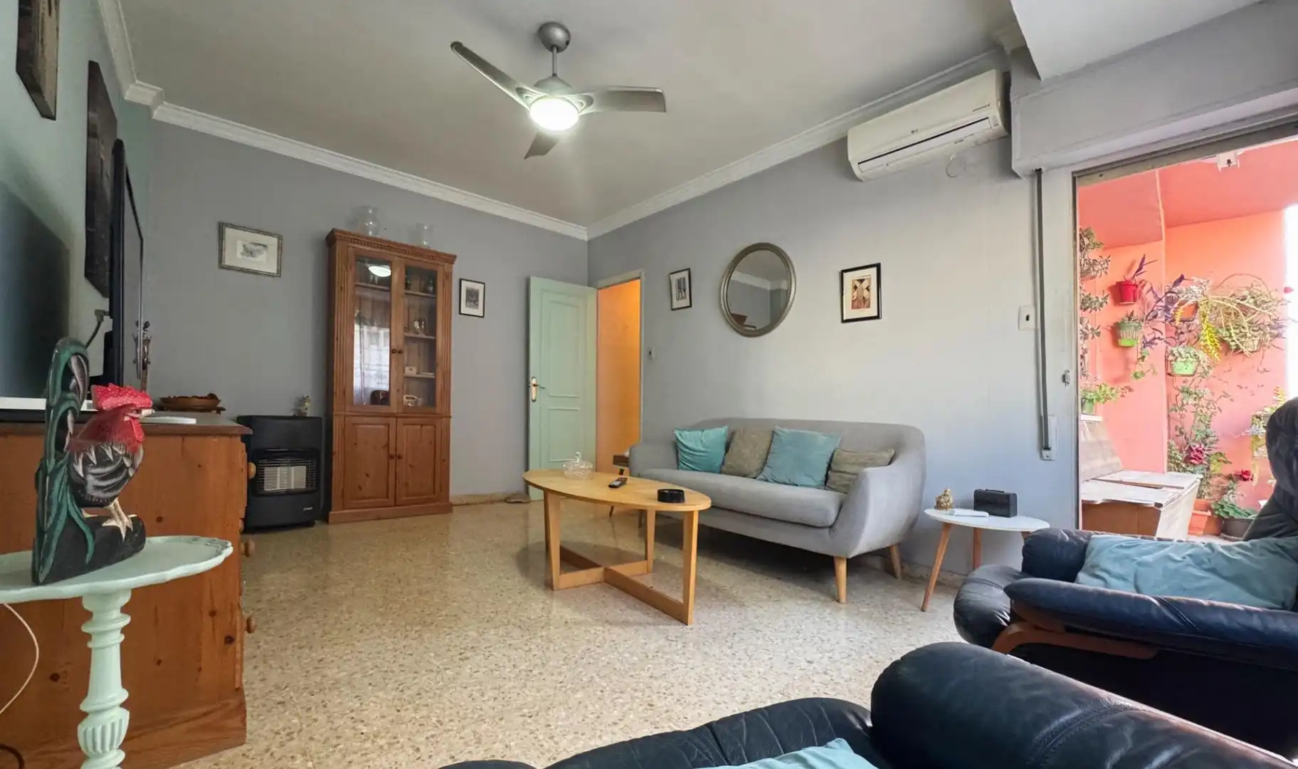 Sala de estar de Apartamento en venta en Ondara con Aire acondicionado, Terraza y Balcón